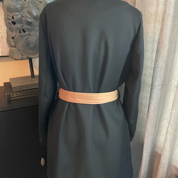 H&M coat black/tan NWT - Picture 3 of 10